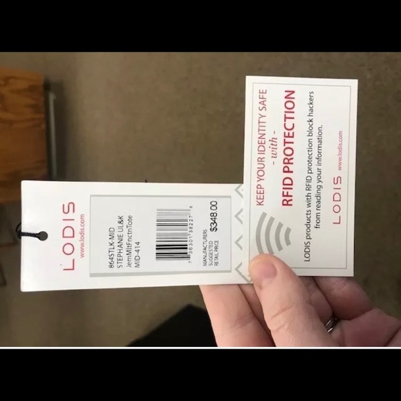 Lodis Jem Multifunction RFID Leather Tote - Picture 8 of 8